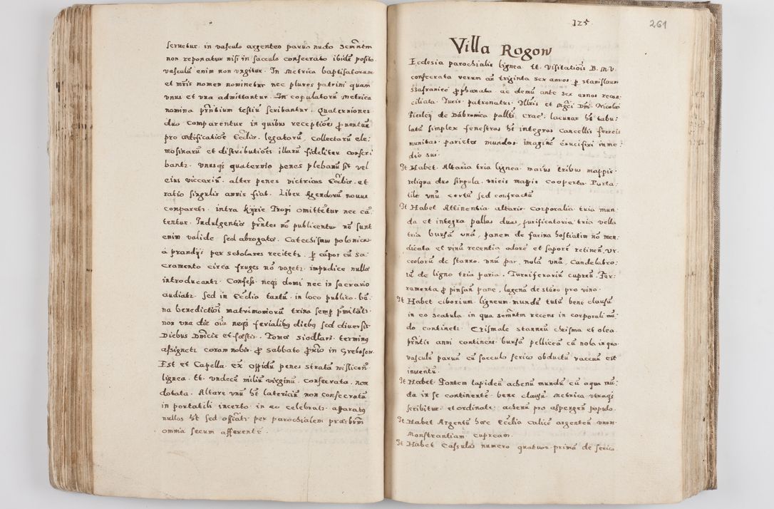 Zdjęcie nr 145 dla obiektu archiwalnego: Acta visitationis exterioris decanatuum Tarnoviensis, Dobcicensis, Woynicensis, Opatowiensis, Lypnicensis et Wielicensis ad Archidiaconatum Cracoviensis pertinentium per venerabilem Christophorum Cazimirski Praepositum Tarnoviensis mandato Illustrissimi Principis et Domini Domini Georgini Divina Miseratione S. R. Ecclessia Tituli S. Sixti Card. Praesbyteri Rzadziwł nuncupati Episcopatus Cracoviensis et Ducatus Severiensis administratoris perpetui in Olica et Neswiesz Ducis et ex commissione admodum Rndi. Dni. D. Stanislai Crasinski Archidiaconi in spiritualibus vicarii et generalis officialis Cracoviensis etc. etc.