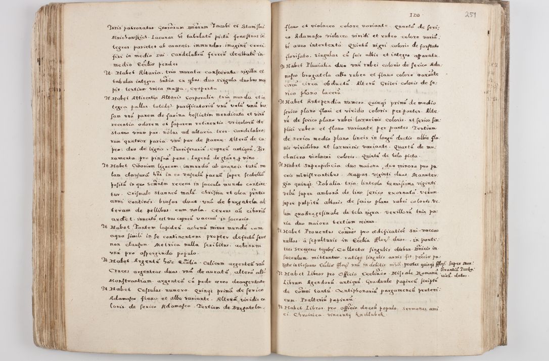 Zdjęcie nr 140 dla obiektu archiwalnego: Acta visitationis exterioris decanatuum Tarnoviensis, Dobcicensis, Woynicensis, Opatowiensis, Lypnicensis et Wielicensis ad Archidiaconatum Cracoviensis pertinentium per venerabilem Christophorum Cazimirski Praepositum Tarnoviensis mandato Illustrissimi Principis et Domini Domini Georgini Divina Miseratione S. R. Ecclessia Tituli S. Sixti Card. Praesbyteri Rzadziwł nuncupati Episcopatus Cracoviensis et Ducatus Severiensis administratoris perpetui in Olica et Neswiesz Ducis et ex commissione admodum Rndi. Dni. D. Stanislai Crasinski Archidiaconi in spiritualibus vicarii et generalis officialis Cracoviensis etc. etc.