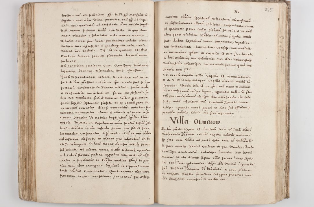 Zdjęcie nr 137 dla obiektu archiwalnego: Acta visitationis exterioris decanatuum Tarnoviensis, Dobcicensis, Woynicensis, Opatowiensis, Lypnicensis et Wielicensis ad Archidiaconatum Cracoviensis pertinentium per venerabilem Christophorum Cazimirski Praepositum Tarnoviensis mandato Illustrissimi Principis et Domini Domini Georgini Divina Miseratione S. R. Ecclessia Tituli S. Sixti Card. Praesbyteri Rzadziwł nuncupati Episcopatus Cracoviensis et Ducatus Severiensis administratoris perpetui in Olica et Neswiesz Ducis et ex commissione admodum Rndi. Dni. D. Stanislai Crasinski Archidiaconi in spiritualibus vicarii et generalis officialis Cracoviensis etc. etc.