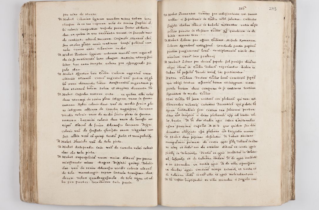 Zdjęcie nr 136 dla obiektu archiwalnego: Acta visitationis exterioris decanatuum Tarnoviensis, Dobcicensis, Woynicensis, Opatowiensis, Lypnicensis et Wielicensis ad Archidiaconatum Cracoviensis pertinentium per venerabilem Christophorum Cazimirski Praepositum Tarnoviensis mandato Illustrissimi Principis et Domini Domini Georgini Divina Miseratione S. R. Ecclessia Tituli S. Sixti Card. Praesbyteri Rzadziwł nuncupati Episcopatus Cracoviensis et Ducatus Severiensis administratoris perpetui in Olica et Neswiesz Ducis et ex commissione admodum Rndi. Dni. D. Stanislai Crasinski Archidiaconi in spiritualibus vicarii et generalis officialis Cracoviensis etc. etc.