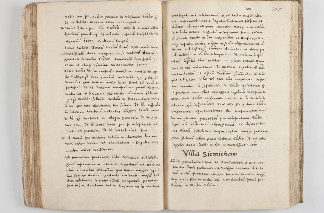 Zdjęcie nr 125 dla obiektu archiwalnego: Acta visitationis exterioris decanatuum Tarnoviensis, Dobcicensis, Woynicensis, Opatowiensis, Lypnicensis et Wielicensis ad Archidiaconatum Cracoviensis pertinentium per venerabilem Christophorum Cazimirski Praepositum Tarnoviensis mandato Illustrissimi Principis et Domini Domini Georgini Divina Miseratione S. R. Ecclessia Tituli S. Sixti Card. Praesbyteri Rzadziwł nuncupati Episcopatus Cracoviensis et Ducatus Severiensis administratoris perpetui in Olica et Neswiesz Ducis et ex commissione admodum Rndi. Dni. D. Stanislai Crasinski Archidiaconi in spiritualibus vicarii et generalis officialis Cracoviensis etc. etc.