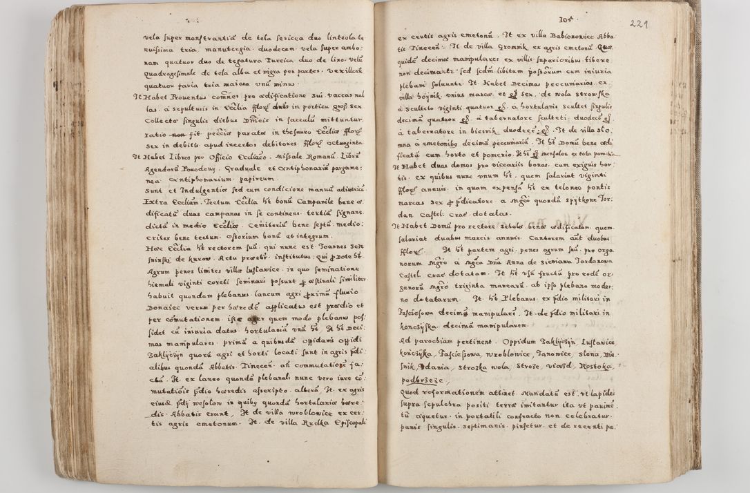 Zdjęcie nr 123 dla obiektu archiwalnego: Acta visitationis exterioris decanatuum Tarnoviensis, Dobcicensis, Woynicensis, Opatowiensis, Lypnicensis et Wielicensis ad Archidiaconatum Cracoviensis pertinentium per venerabilem Christophorum Cazimirski Praepositum Tarnoviensis mandato Illustrissimi Principis et Domini Domini Georgini Divina Miseratione S. R. Ecclessia Tituli S. Sixti Card. Praesbyteri Rzadziwł nuncupati Episcopatus Cracoviensis et Ducatus Severiensis administratoris perpetui in Olica et Neswiesz Ducis et ex commissione admodum Rndi. Dni. D. Stanislai Crasinski Archidiaconi in spiritualibus vicarii et generalis officialis Cracoviensis etc. etc.
