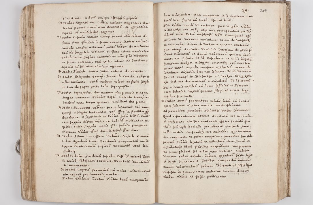 Zdjęcie nr 116 dla obiektu archiwalnego: Acta visitationis exterioris decanatuum Tarnoviensis, Dobcicensis, Woynicensis, Opatowiensis, Lypnicensis et Wielicensis ad Archidiaconatum Cracoviensis pertinentium per venerabilem Christophorum Cazimirski Praepositum Tarnoviensis mandato Illustrissimi Principis et Domini Domini Georgini Divina Miseratione S. R. Ecclessia Tituli S. Sixti Card. Praesbyteri Rzadziwł nuncupati Episcopatus Cracoviensis et Ducatus Severiensis administratoris perpetui in Olica et Neswiesz Ducis et ex commissione admodum Rndi. Dni. D. Stanislai Crasinski Archidiaconi in spiritualibus vicarii et generalis officialis Cracoviensis etc. etc.