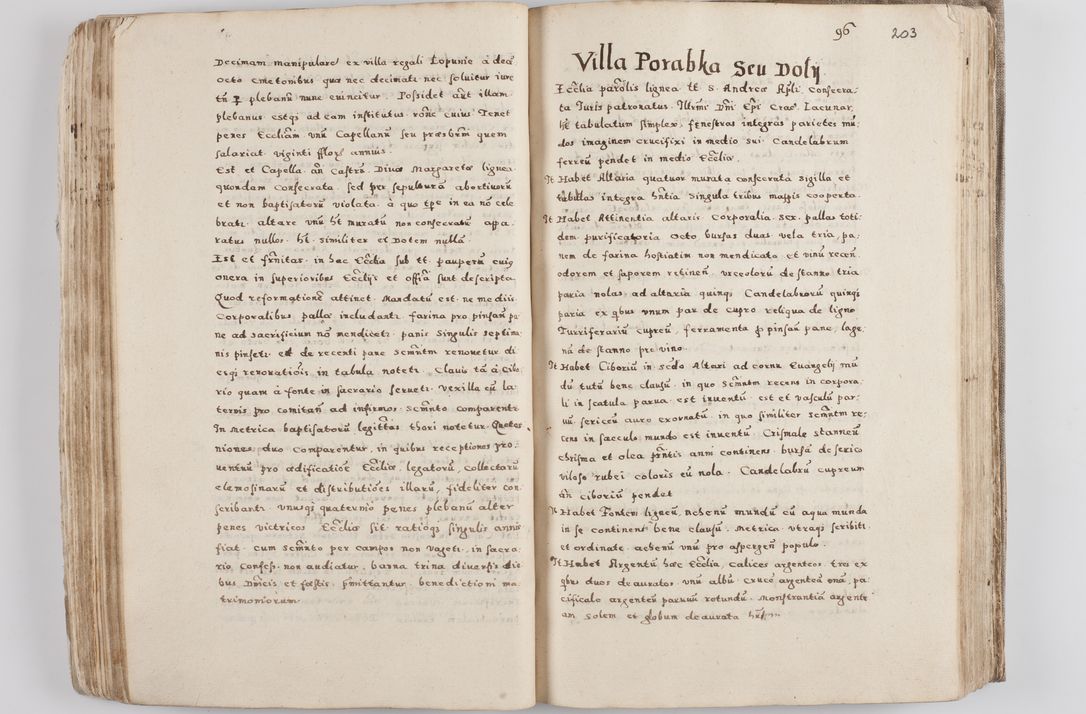 Zdjęcie nr 113 dla obiektu archiwalnego: Acta visitationis exterioris decanatuum Tarnoviensis, Dobcicensis, Woynicensis, Opatowiensis, Lypnicensis et Wielicensis ad Archidiaconatum Cracoviensis pertinentium per venerabilem Christophorum Cazimirski Praepositum Tarnoviensis mandato Illustrissimi Principis et Domini Domini Georgini Divina Miseratione S. R. Ecclessia Tituli S. Sixti Card. Praesbyteri Rzadziwł nuncupati Episcopatus Cracoviensis et Ducatus Severiensis administratoris perpetui in Olica et Neswiesz Ducis et ex commissione admodum Rndi. Dni. D. Stanislai Crasinski Archidiaconi in spiritualibus vicarii et generalis officialis Cracoviensis etc. etc.