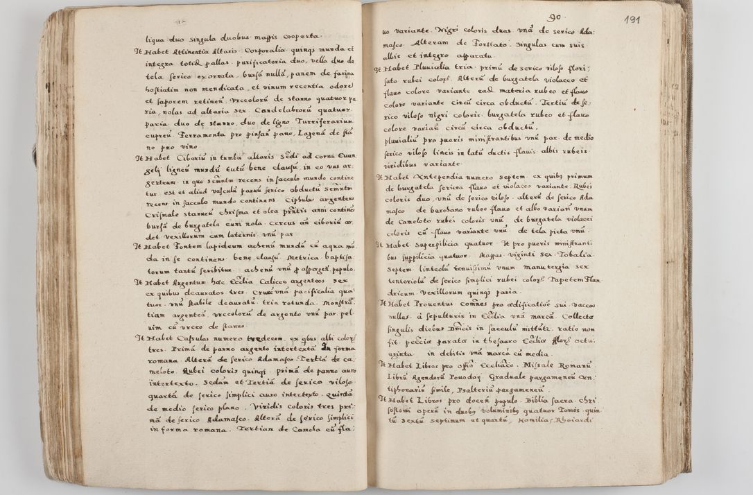 Zdjęcie nr 107 dla obiektu archiwalnego: Acta visitationis exterioris decanatuum Tarnoviensis, Dobcicensis, Woynicensis, Opatowiensis, Lypnicensis et Wielicensis ad Archidiaconatum Cracoviensis pertinentium per venerabilem Christophorum Cazimirski Praepositum Tarnoviensis mandato Illustrissimi Principis et Domini Domini Georgini Divina Miseratione S. R. Ecclessia Tituli S. Sixti Card. Praesbyteri Rzadziwł nuncupati Episcopatus Cracoviensis et Ducatus Severiensis administratoris perpetui in Olica et Neswiesz Ducis et ex commissione admodum Rndi. Dni. D. Stanislai Crasinski Archidiaconi in spiritualibus vicarii et generalis officialis Cracoviensis etc. etc.