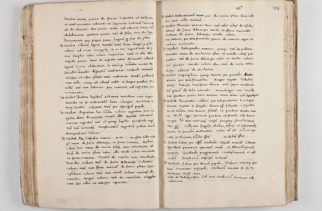 Zdjęcie nr 102 dla obiektu archiwalnego: Acta visitationis exterioris decanatuum Tarnoviensis, Dobcicensis, Woynicensis, Opatowiensis, Lypnicensis et Wielicensis ad Archidiaconatum Cracoviensis pertinentium per venerabilem Christophorum Cazimirski Praepositum Tarnoviensis mandato Illustrissimi Principis et Domini Domini Georgini Divina Miseratione S. R. Ecclessia Tituli S. Sixti Card. Praesbyteri Rzadziwł nuncupati Episcopatus Cracoviensis et Ducatus Severiensis administratoris perpetui in Olica et Neswiesz Ducis et ex commissione admodum Rndi. Dni. D. Stanislai Crasinski Archidiaconi in spiritualibus vicarii et generalis officialis Cracoviensis etc. etc.
