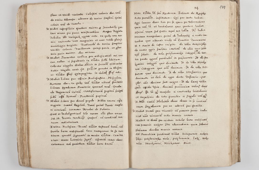 Zdjęcie nr 100 dla obiektu archiwalnego: Acta visitationis exterioris decanatuum Tarnoviensis, Dobcicensis, Woynicensis, Opatowiensis, Lypnicensis et Wielicensis ad Archidiaconatum Cracoviensis pertinentium per venerabilem Christophorum Cazimirski Praepositum Tarnoviensis mandato Illustrissimi Principis et Domini Domini Georgini Divina Miseratione S. R. Ecclessia Tituli S. Sixti Card. Praesbyteri Rzadziwł nuncupati Episcopatus Cracoviensis et Ducatus Severiensis administratoris perpetui in Olica et Neswiesz Ducis et ex commissione admodum Rndi. Dni. D. Stanislai Crasinski Archidiaconi in spiritualibus vicarii et generalis officialis Cracoviensis etc. etc.
