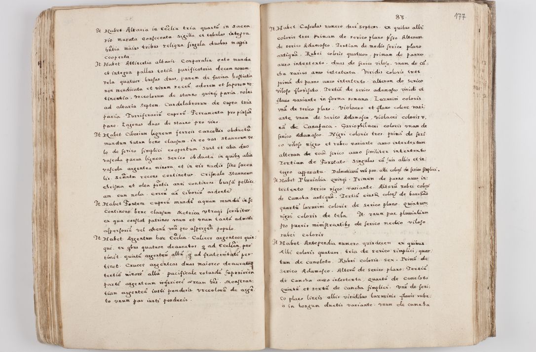 Zdjęcie nr 99 dla obiektu archiwalnego: Acta visitationis exterioris decanatuum Tarnoviensis, Dobcicensis, Woynicensis, Opatowiensis, Lypnicensis et Wielicensis ad Archidiaconatum Cracoviensis pertinentium per venerabilem Christophorum Cazimirski Praepositum Tarnoviensis mandato Illustrissimi Principis et Domini Domini Georgini Divina Miseratione S. R. Ecclessia Tituli S. Sixti Card. Praesbyteri Rzadziwł nuncupati Episcopatus Cracoviensis et Ducatus Severiensis administratoris perpetui in Olica et Neswiesz Ducis et ex commissione admodum Rndi. Dni. D. Stanislai Crasinski Archidiaconi in spiritualibus vicarii et generalis officialis Cracoviensis etc. etc.