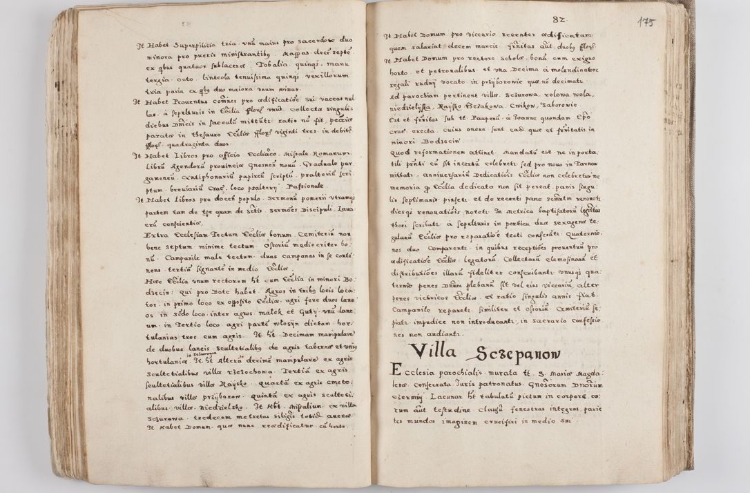 Zdjęcie nr 98 dla obiektu archiwalnego: Acta visitationis exterioris decanatuum Tarnoviensis, Dobcicensis, Woynicensis, Opatowiensis, Lypnicensis et Wielicensis ad Archidiaconatum Cracoviensis pertinentium per venerabilem Christophorum Cazimirski Praepositum Tarnoviensis mandato Illustrissimi Principis et Domini Domini Georgini Divina Miseratione S. R. Ecclessia Tituli S. Sixti Card. Praesbyteri Rzadziwł nuncupati Episcopatus Cracoviensis et Ducatus Severiensis administratoris perpetui in Olica et Neswiesz Ducis et ex commissione admodum Rndi. Dni. D. Stanislai Crasinski Archidiaconi in spiritualibus vicarii et generalis officialis Cracoviensis etc. etc.