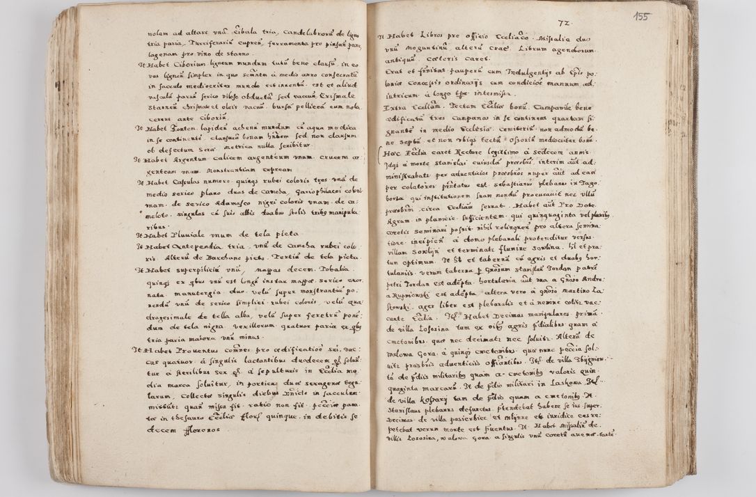 Zdjęcie nr 87 dla obiektu archiwalnego: Acta visitationis exterioris decanatuum Tarnoviensis, Dobcicensis, Woynicensis, Opatowiensis, Lypnicensis et Wielicensis ad Archidiaconatum Cracoviensis pertinentium per venerabilem Christophorum Cazimirski Praepositum Tarnoviensis mandato Illustrissimi Principis et Domini Domini Georgini Divina Miseratione S. R. Ecclessia Tituli S. Sixti Card. Praesbyteri Rzadziwł nuncupati Episcopatus Cracoviensis et Ducatus Severiensis administratoris perpetui in Olica et Neswiesz Ducis et ex commissione admodum Rndi. Dni. D. Stanislai Crasinski Archidiaconi in spiritualibus vicarii et generalis officialis Cracoviensis etc. etc.