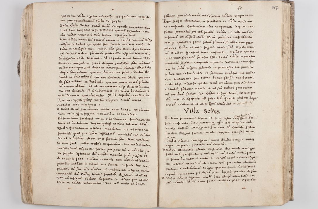 Zdjęcie nr 83 dla obiektu archiwalnego: Acta visitationis exterioris decanatuum Tarnoviensis, Dobcicensis, Woynicensis, Opatowiensis, Lypnicensis et Wielicensis ad Archidiaconatum Cracoviensis pertinentium per venerabilem Christophorum Cazimirski Praepositum Tarnoviensis mandato Illustrissimi Principis et Domini Domini Georgini Divina Miseratione S. R. Ecclessia Tituli S. Sixti Card. Praesbyteri Rzadziwł nuncupati Episcopatus Cracoviensis et Ducatus Severiensis administratoris perpetui in Olica et Neswiesz Ducis et ex commissione admodum Rndi. Dni. D. Stanislai Crasinski Archidiaconi in spiritualibus vicarii et generalis officialis Cracoviensis etc. etc.