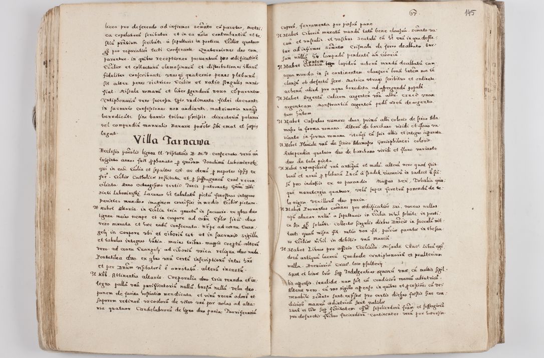 Zdjęcie nr 82 dla obiektu archiwalnego: Acta visitationis exterioris decanatuum Tarnoviensis, Dobcicensis, Woynicensis, Opatowiensis, Lypnicensis et Wielicensis ad Archidiaconatum Cracoviensis pertinentium per venerabilem Christophorum Cazimirski Praepositum Tarnoviensis mandato Illustrissimi Principis et Domini Domini Georgini Divina Miseratione S. R. Ecclessia Tituli S. Sixti Card. Praesbyteri Rzadziwł nuncupati Episcopatus Cracoviensis et Ducatus Severiensis administratoris perpetui in Olica et Neswiesz Ducis et ex commissione admodum Rndi. Dni. D. Stanislai Crasinski Archidiaconi in spiritualibus vicarii et generalis officialis Cracoviensis etc. etc.