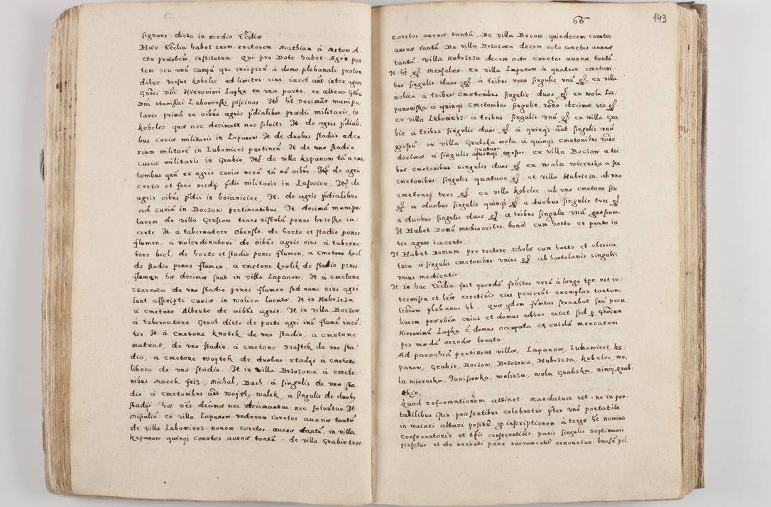 Zdjęcie nr 80 dla obiektu archiwalnego: Acta visitationis exterioris decanatuum Tarnoviensis, Dobcicensis, Woynicensis, Opatowiensis, Lypnicensis et Wielicensis ad Archidiaconatum Cracoviensis pertinentium per venerabilem Christophorum Cazimirski Praepositum Tarnoviensis mandato Illustrissimi Principis et Domini Domini Georgini Divina Miseratione S. R. Ecclessia Tituli S. Sixti Card. Praesbyteri Rzadziwł nuncupati Episcopatus Cracoviensis et Ducatus Severiensis administratoris perpetui in Olica et Neswiesz Ducis et ex commissione admodum Rndi. Dni. D. Stanislai Crasinski Archidiaconi in spiritualibus vicarii et generalis officialis Cracoviensis etc. etc.