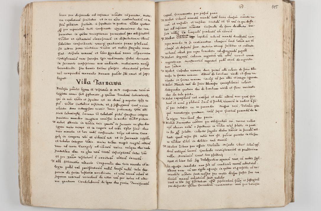 Zdjęcie nr 81 dla obiektu archiwalnego: Acta visitationis exterioris decanatuum Tarnoviensis, Dobcicensis, Woynicensis, Opatowiensis, Lypnicensis et Wielicensis ad Archidiaconatum Cracoviensis pertinentium per venerabilem Christophorum Cazimirski Praepositum Tarnoviensis mandato Illustrissimi Principis et Domini Domini Georgini Divina Miseratione S. R. Ecclessia Tituli S. Sixti Card. Praesbyteri Rzadziwł nuncupati Episcopatus Cracoviensis et Ducatus Severiensis administratoris perpetui in Olica et Neswiesz Ducis et ex commissione admodum Rndi. Dni. D. Stanislai Crasinski Archidiaconi in spiritualibus vicarii et generalis officialis Cracoviensis etc. etc.