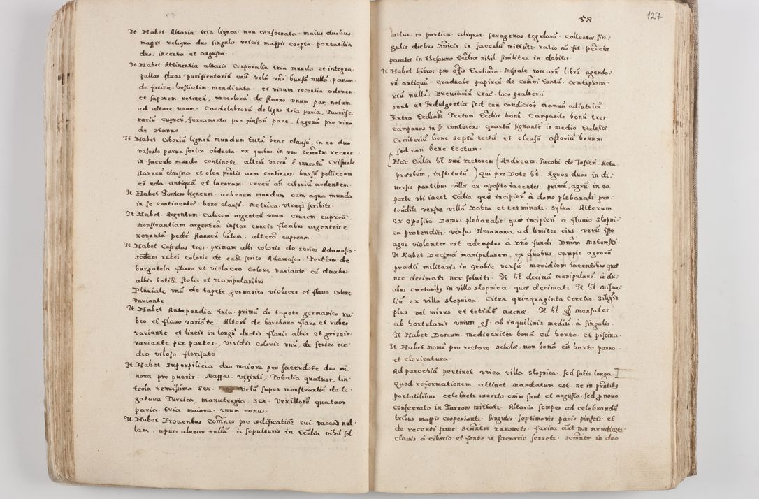 Zdjęcie nr 72 dla obiektu archiwalnego: Acta visitationis exterioris decanatuum Tarnoviensis, Dobcicensis, Woynicensis, Opatowiensis, Lypnicensis et Wielicensis ad Archidiaconatum Cracoviensis pertinentium per venerabilem Christophorum Cazimirski Praepositum Tarnoviensis mandato Illustrissimi Principis et Domini Domini Georgini Divina Miseratione S. R. Ecclessia Tituli S. Sixti Card. Praesbyteri Rzadziwł nuncupati Episcopatus Cracoviensis et Ducatus Severiensis administratoris perpetui in Olica et Neswiesz Ducis et ex commissione admodum Rndi. Dni. D. Stanislai Crasinski Archidiaconi in spiritualibus vicarii et generalis officialis Cracoviensis etc. etc.