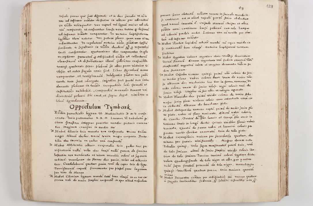 Zdjęcie nr 73 dla obiektu archiwalnego: Acta visitationis exterioris decanatuum Tarnoviensis, Dobcicensis, Woynicensis, Opatowiensis, Lypnicensis et Wielicensis ad Archidiaconatum Cracoviensis pertinentium per venerabilem Christophorum Cazimirski Praepositum Tarnoviensis mandato Illustrissimi Principis et Domini Domini Georgini Divina Miseratione S. R. Ecclessia Tituli S. Sixti Card. Praesbyteri Rzadziwł nuncupati Episcopatus Cracoviensis et Ducatus Severiensis administratoris perpetui in Olica et Neswiesz Ducis et ex commissione admodum Rndi. Dni. D. Stanislai Crasinski Archidiaconi in spiritualibus vicarii et generalis officialis Cracoviensis etc. etc.