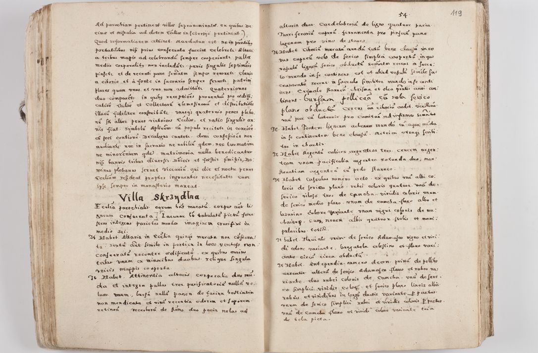 Zdjęcie nr 68 dla obiektu archiwalnego: Acta visitationis exterioris decanatuum Tarnoviensis, Dobcicensis, Woynicensis, Opatowiensis, Lypnicensis et Wielicensis ad Archidiaconatum Cracoviensis pertinentium per venerabilem Christophorum Cazimirski Praepositum Tarnoviensis mandato Illustrissimi Principis et Domini Domini Georgini Divina Miseratione S. R. Ecclessia Tituli S. Sixti Card. Praesbyteri Rzadziwł nuncupati Episcopatus Cracoviensis et Ducatus Severiensis administratoris perpetui in Olica et Neswiesz Ducis et ex commissione admodum Rndi. Dni. D. Stanislai Crasinski Archidiaconi in spiritualibus vicarii et generalis officialis Cracoviensis etc. etc.