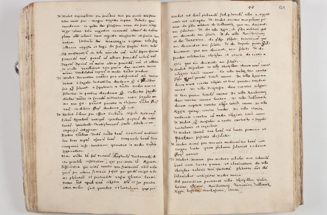Zdjęcie nr 69 dla obiektu archiwalnego: Acta visitationis exterioris decanatuum Tarnoviensis, Dobcicensis, Woynicensis, Opatowiensis, Lypnicensis et Wielicensis ad Archidiaconatum Cracoviensis pertinentium per venerabilem Christophorum Cazimirski Praepositum Tarnoviensis mandato Illustrissimi Principis et Domini Domini Georgini Divina Miseratione S. R. Ecclessia Tituli S. Sixti Card. Praesbyteri Rzadziwł nuncupati Episcopatus Cracoviensis et Ducatus Severiensis administratoris perpetui in Olica et Neswiesz Ducis et ex commissione admodum Rndi. Dni. D. Stanislai Crasinski Archidiaconi in spiritualibus vicarii et generalis officialis Cracoviensis etc. etc.