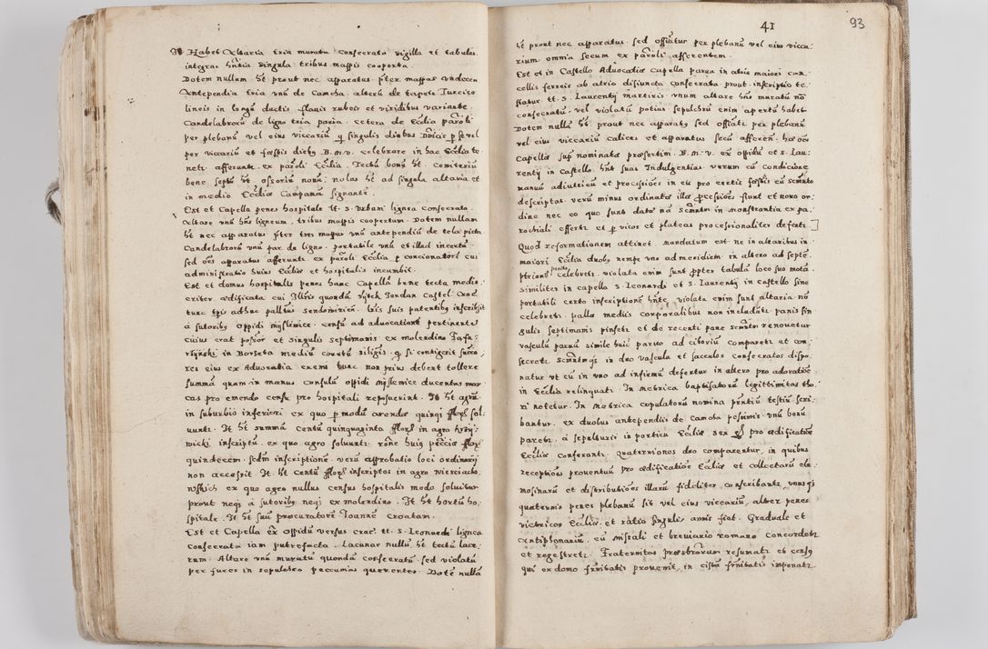 Zdjęcie nr 55 dla obiektu archiwalnego: Acta visitationis exterioris decanatuum Tarnoviensis, Dobcicensis, Woynicensis, Opatowiensis, Lypnicensis et Wielicensis ad Archidiaconatum Cracoviensis pertinentium per venerabilem Christophorum Cazimirski Praepositum Tarnoviensis mandato Illustrissimi Principis et Domini Domini Georgini Divina Miseratione S. R. Ecclessia Tituli S. Sixti Card. Praesbyteri Rzadziwł nuncupati Episcopatus Cracoviensis et Ducatus Severiensis administratoris perpetui in Olica et Neswiesz Ducis et ex commissione admodum Rndi. Dni. D. Stanislai Crasinski Archidiaconi in spiritualibus vicarii et generalis officialis Cracoviensis etc. etc.