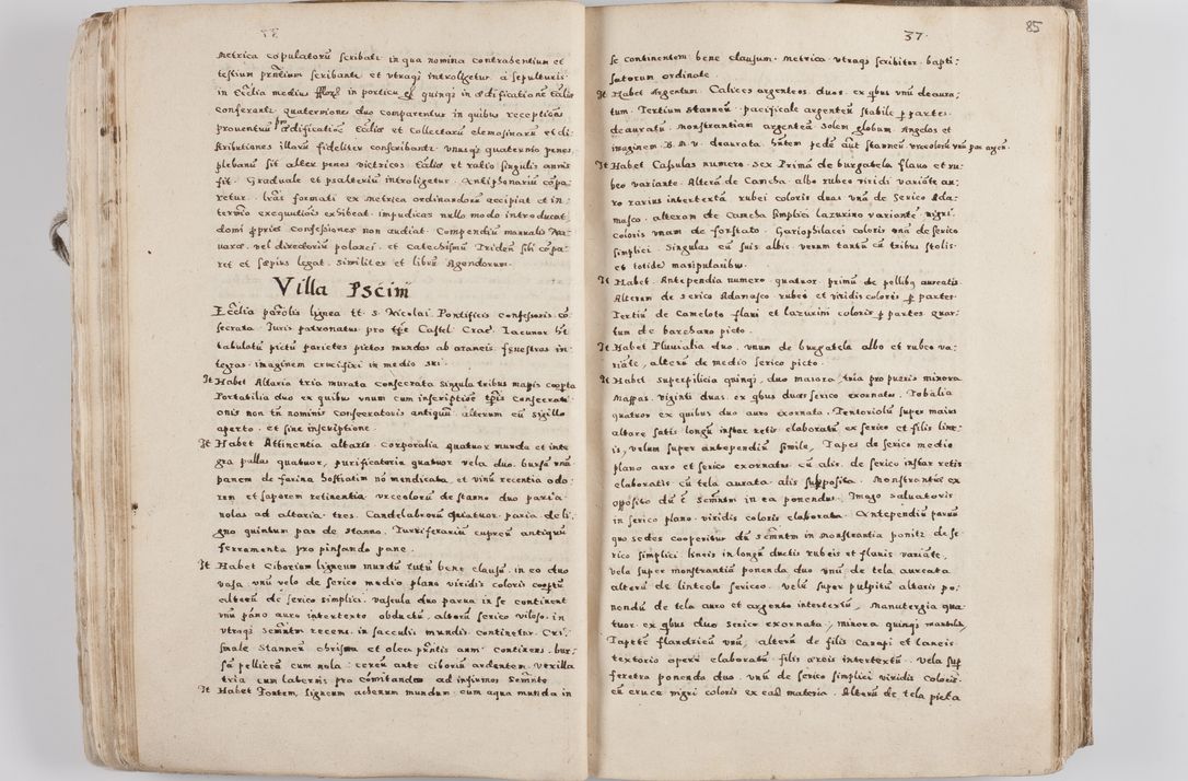 Zdjęcie nr 51 dla obiektu archiwalnego: Acta visitationis exterioris decanatuum Tarnoviensis, Dobcicensis, Woynicensis, Opatowiensis, Lypnicensis et Wielicensis ad Archidiaconatum Cracoviensis pertinentium per venerabilem Christophorum Cazimirski Praepositum Tarnoviensis mandato Illustrissimi Principis et Domini Domini Georgini Divina Miseratione S. R. Ecclessia Tituli S. Sixti Card. Praesbyteri Rzadziwł nuncupati Episcopatus Cracoviensis et Ducatus Severiensis administratoris perpetui in Olica et Neswiesz Ducis et ex commissione admodum Rndi. Dni. D. Stanislai Crasinski Archidiaconi in spiritualibus vicarii et generalis officialis Cracoviensis etc. etc.