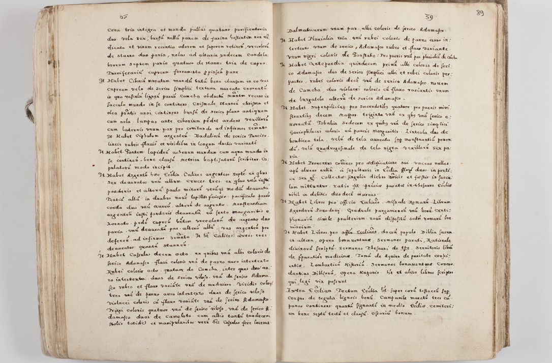 Zdjęcie nr 53 dla obiektu archiwalnego: Acta visitationis exterioris decanatuum Tarnoviensis, Dobcicensis, Woynicensis, Opatowiensis, Lypnicensis et Wielicensis ad Archidiaconatum Cracoviensis pertinentium per venerabilem Christophorum Cazimirski Praepositum Tarnoviensis mandato Illustrissimi Principis et Domini Domini Georgini Divina Miseratione S. R. Ecclessia Tituli S. Sixti Card. Praesbyteri Rzadziwł nuncupati Episcopatus Cracoviensis et Ducatus Severiensis administratoris perpetui in Olica et Neswiesz Ducis et ex commissione admodum Rndi. Dni. D. Stanislai Crasinski Archidiaconi in spiritualibus vicarii et generalis officialis Cracoviensis etc. etc.
