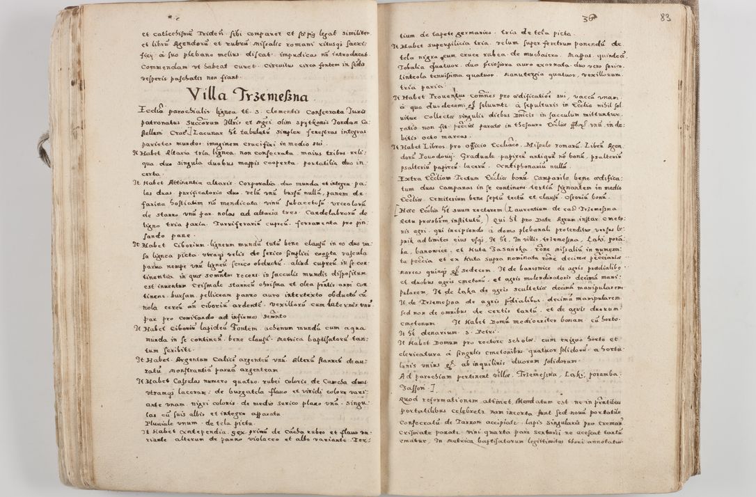 Zdjęcie nr 50 dla obiektu archiwalnego: Acta visitationis exterioris decanatuum Tarnoviensis, Dobcicensis, Woynicensis, Opatowiensis, Lypnicensis et Wielicensis ad Archidiaconatum Cracoviensis pertinentium per venerabilem Christophorum Cazimirski Praepositum Tarnoviensis mandato Illustrissimi Principis et Domini Domini Georgini Divina Miseratione S. R. Ecclessia Tituli S. Sixti Card. Praesbyteri Rzadziwł nuncupati Episcopatus Cracoviensis et Ducatus Severiensis administratoris perpetui in Olica et Neswiesz Ducis et ex commissione admodum Rndi. Dni. D. Stanislai Crasinski Archidiaconi in spiritualibus vicarii et generalis officialis Cracoviensis etc. etc.