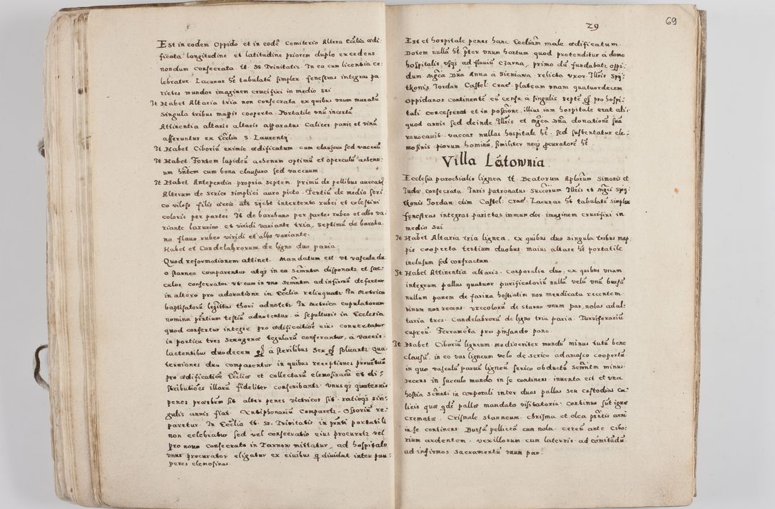 Zdjęcie nr 43 dla obiektu archiwalnego: Acta visitationis exterioris decanatuum Tarnoviensis, Dobcicensis, Woynicensis, Opatowiensis, Lypnicensis et Wielicensis ad Archidiaconatum Cracoviensis pertinentium per venerabilem Christophorum Cazimirski Praepositum Tarnoviensis mandato Illustrissimi Principis et Domini Domini Georgini Divina Miseratione S. R. Ecclessia Tituli S. Sixti Card. Praesbyteri Rzadziwł nuncupati Episcopatus Cracoviensis et Ducatus Severiensis administratoris perpetui in Olica et Neswiesz Ducis et ex commissione admodum Rndi. Dni. D. Stanislai Crasinski Archidiaconi in spiritualibus vicarii et generalis officialis Cracoviensis etc. etc.