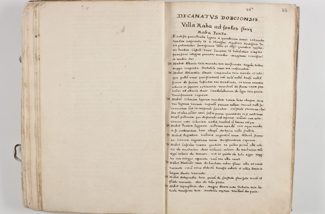 Zdjęcie nr 40 dla obiektu archiwalnego: Acta visitationis exterioris decanatuum Tarnoviensis, Dobcicensis, Woynicensis, Opatowiensis, Lypnicensis et Wielicensis ad Archidiaconatum Cracoviensis pertinentium per venerabilem Christophorum Cazimirski Praepositum Tarnoviensis mandato Illustrissimi Principis et Domini Domini Georgini Divina Miseratione S. R. Ecclessia Tituli S. Sixti Card. Praesbyteri Rzadziwł nuncupati Episcopatus Cracoviensis et Ducatus Severiensis administratoris perpetui in Olica et Neswiesz Ducis et ex commissione admodum Rndi. Dni. D. Stanislai Crasinski Archidiaconi in spiritualibus vicarii et generalis officialis Cracoviensis etc. etc.