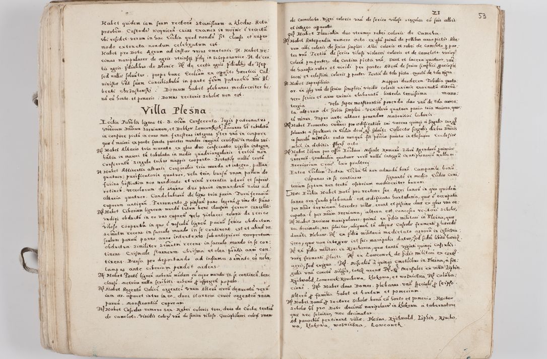 Zdjęcie nr 35 dla obiektu archiwalnego: Acta visitationis exterioris decanatuum Tarnoviensis, Dobcicensis, Woynicensis, Opatowiensis, Lypnicensis et Wielicensis ad Archidiaconatum Cracoviensis pertinentium per venerabilem Christophorum Cazimirski Praepositum Tarnoviensis mandato Illustrissimi Principis et Domini Domini Georgini Divina Miseratione S. R. Ecclessia Tituli S. Sixti Card. Praesbyteri Rzadziwł nuncupati Episcopatus Cracoviensis et Ducatus Severiensis administratoris perpetui in Olica et Neswiesz Ducis et ex commissione admodum Rndi. Dni. D. Stanislai Crasinski Archidiaconi in spiritualibus vicarii et generalis officialis Cracoviensis etc. etc.