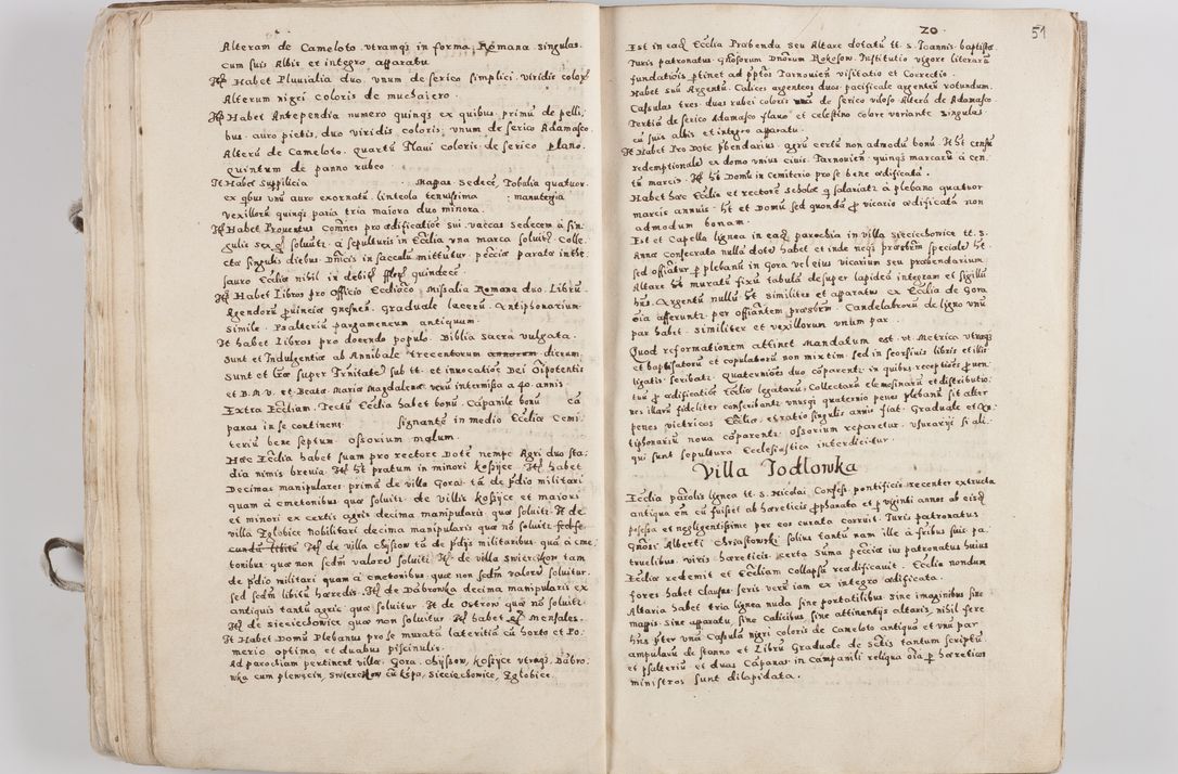 Zdjęcie nr 34 dla obiektu archiwalnego: Acta visitationis exterioris decanatuum Tarnoviensis, Dobcicensis, Woynicensis, Opatowiensis, Lypnicensis et Wielicensis ad Archidiaconatum Cracoviensis pertinentium per venerabilem Christophorum Cazimirski Praepositum Tarnoviensis mandato Illustrissimi Principis et Domini Domini Georgini Divina Miseratione S. R. Ecclessia Tituli S. Sixti Card. Praesbyteri Rzadziwł nuncupati Episcopatus Cracoviensis et Ducatus Severiensis administratoris perpetui in Olica et Neswiesz Ducis et ex commissione admodum Rndi. Dni. D. Stanislai Crasinski Archidiaconi in spiritualibus vicarii et generalis officialis Cracoviensis etc. etc.