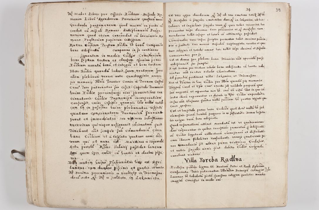 Zdjęcie nr 25 dla obiektu archiwalnego: Acta visitationis exterioris decanatuum Tarnoviensis, Dobcicensis, Woynicensis, Opatowiensis, Lypnicensis et Wielicensis ad Archidiaconatum Cracoviensis pertinentium per venerabilem Christophorum Cazimirski Praepositum Tarnoviensis mandato Illustrissimi Principis et Domini Domini Georgini Divina Miseratione S. R. Ecclessia Tituli S. Sixti Card. Praesbyteri Rzadziwł nuncupati Episcopatus Cracoviensis et Ducatus Severiensis administratoris perpetui in Olica et Neswiesz Ducis et ex commissione admodum Rndi. Dni. D. Stanislai Crasinski Archidiaconi in spiritualibus vicarii et generalis officialis Cracoviensis etc. etc.