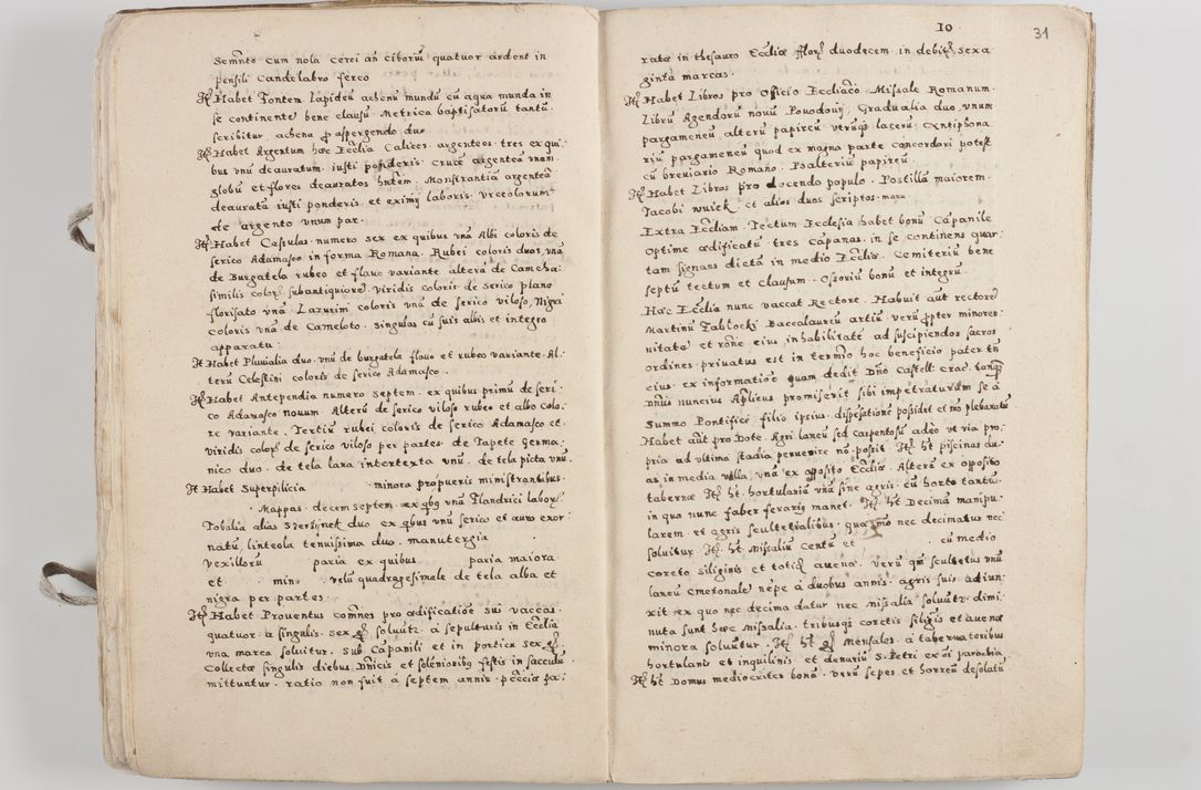Zdjęcie nr 21 dla obiektu archiwalnego: Acta visitationis exterioris decanatuum Tarnoviensis, Dobcicensis, Woynicensis, Opatowiensis, Lypnicensis et Wielicensis ad Archidiaconatum Cracoviensis pertinentium per venerabilem Christophorum Cazimirski Praepositum Tarnoviensis mandato Illustrissimi Principis et Domini Domini Georgini Divina Miseratione S. R. Ecclessia Tituli S. Sixti Card. Praesbyteri Rzadziwł nuncupati Episcopatus Cracoviensis et Ducatus Severiensis administratoris perpetui in Olica et Neswiesz Ducis et ex commissione admodum Rndi. Dni. D. Stanislai Crasinski Archidiaconi in spiritualibus vicarii et generalis officialis Cracoviensis etc. etc.