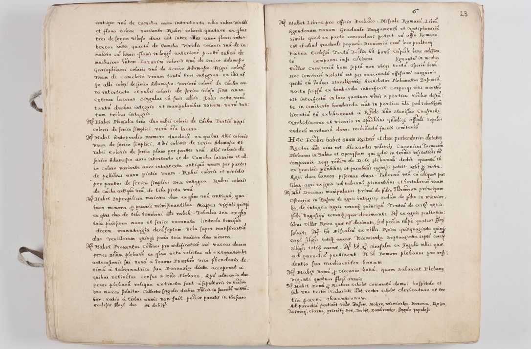 Zdjęcie nr 17 dla obiektu archiwalnego: Acta visitationis exterioris decanatuum Tarnoviensis, Dobcicensis, Woynicensis, Opatowiensis, Lypnicensis et Wielicensis ad Archidiaconatum Cracoviensis pertinentium per venerabilem Christophorum Cazimirski Praepositum Tarnoviensis mandato Illustrissimi Principis et Domini Domini Georgini Divina Miseratione S. R. Ecclessia Tituli S. Sixti Card. Praesbyteri Rzadziwł nuncupati Episcopatus Cracoviensis et Ducatus Severiensis administratoris perpetui in Olica et Neswiesz Ducis et ex commissione admodum Rndi. Dni. D. Stanislai Crasinski Archidiaconi in spiritualibus vicarii et generalis officialis Cracoviensis etc. etc.