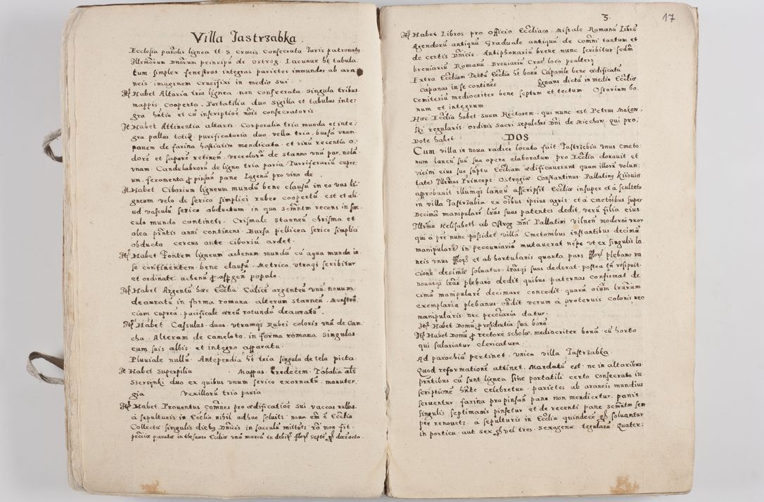 Zdjęcie nr 14 dla obiektu archiwalnego: Acta visitationis exterioris decanatuum Tarnoviensis, Dobcicensis, Woynicensis, Opatowiensis, Lypnicensis et Wielicensis ad Archidiaconatum Cracoviensis pertinentium per venerabilem Christophorum Cazimirski Praepositum Tarnoviensis mandato Illustrissimi Principis et Domini Domini Georgini Divina Miseratione S. R. Ecclessia Tituli S. Sixti Card. Praesbyteri Rzadziwł nuncupati Episcopatus Cracoviensis et Ducatus Severiensis administratoris perpetui in Olica et Neswiesz Ducis et ex commissione admodum Rndi. Dni. D. Stanislai Crasinski Archidiaconi in spiritualibus vicarii et generalis officialis Cracoviensis etc. etc.