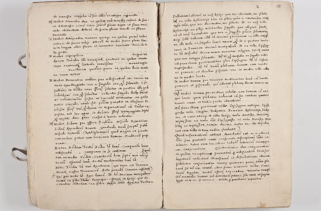 Zdjęcie nr 13 dla obiektu archiwalnego: Acta visitationis exterioris decanatuum Tarnoviensis, Dobcicensis, Woynicensis, Opatowiensis, Lypnicensis et Wielicensis ad Archidiaconatum Cracoviensis pertinentium per venerabilem Christophorum Cazimirski Praepositum Tarnoviensis mandato Illustrissimi Principis et Domini Domini Georgini Divina Miseratione S. R. Ecclessia Tituli S. Sixti Card. Praesbyteri Rzadziwł nuncupati Episcopatus Cracoviensis et Ducatus Severiensis administratoris perpetui in Olica et Neswiesz Ducis et ex commissione admodum Rndi. Dni. D. Stanislai Crasinski Archidiaconi in spiritualibus vicarii et generalis officialis Cracoviensis etc. etc.
