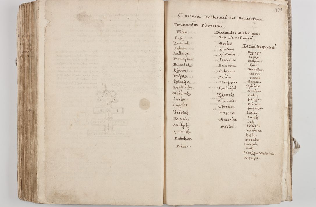 Zdjęcie nr 261 dla obiektu archiwalnego: Acta visitationis exterioris decanatuum Tarnoviensis, Dobcicensis, Woynicensis, Opatowiensis, Lypnicensis et Wielicensis ad Archidiaconatum Cracoviensis pertinentium per venerabilem Christophorum Cazimirski Praepositum Tarnoviensis mandato Illustrissimi Principis et Domini Domini Georgini Divina Miseratione S. R. Ecclessia Tituli S. Sixti Card. Praesbyteri Rzadziwł nuncupati Episcopatus Cracoviensis et Ducatus Severiensis administratoris perpetui in Olica et Neswiesz Ducis et ex commissione admodum Rndi. Dni. D. Stanislai Crasinski Archidiaconi in spiritualibus vicarii et generalis officialis Cracoviensis etc. etc.