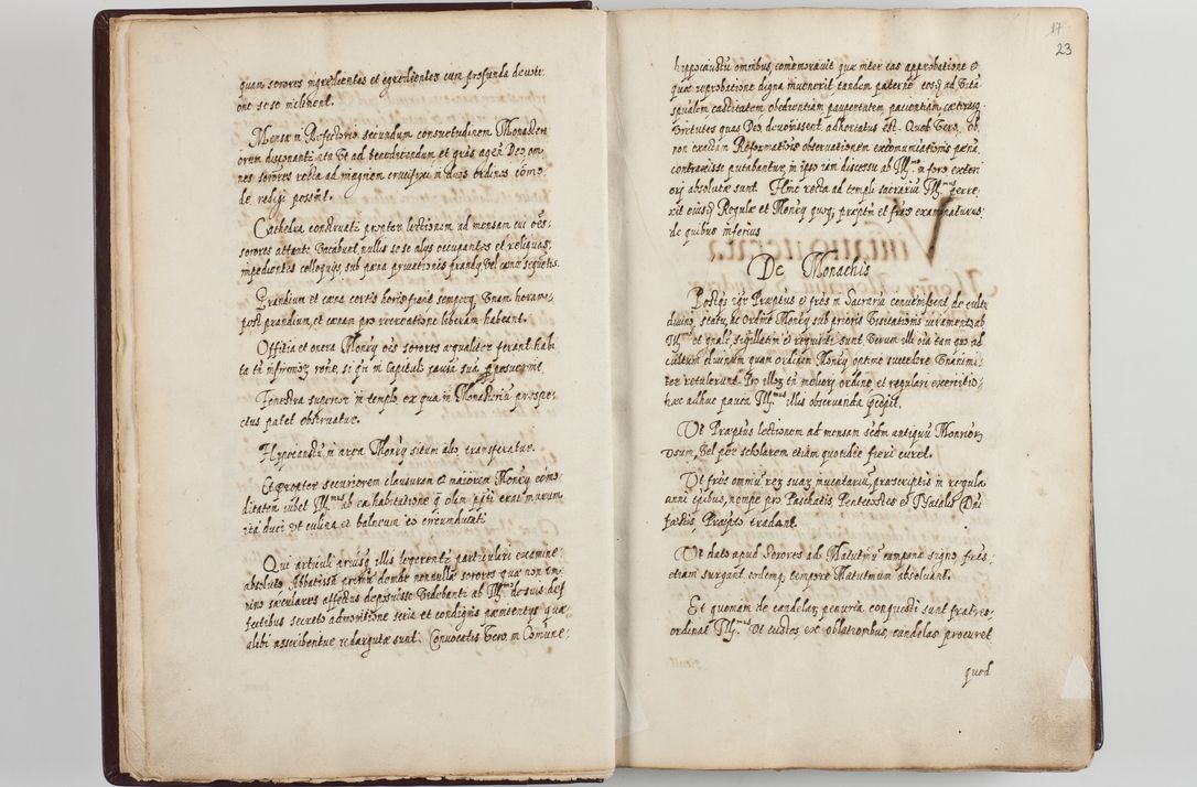 Zdjęcie nr 17 dla obiektu archiwalnego: Visitatio seconda Ecclesiae et Conventus Sacra tituli Corporis Christi Cracoviae in Cazimiria