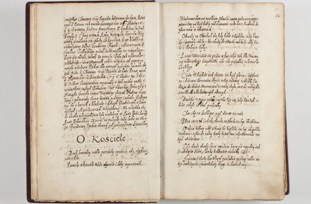 Zdjęcie nr 19 dla obiektu archiwalnego: Visitatio seconda Ecclesiae et Conventus Sacra tituli Corporis Christi Cracoviae in Cazimiria