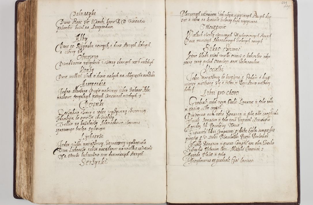 Zdjęcie nr 338 dla obiektu archiwalnego: Visitatio seconda Ecclesiae et Conventus Sacra tituli Corporis Christi Cracoviae in Cazimiria