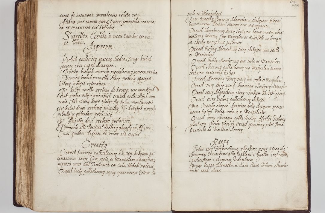 Zdjęcie nr 337 dla obiektu archiwalnego: Visitatio seconda Ecclesiae et Conventus Sacra tituli Corporis Christi Cracoviae in Cazimiria