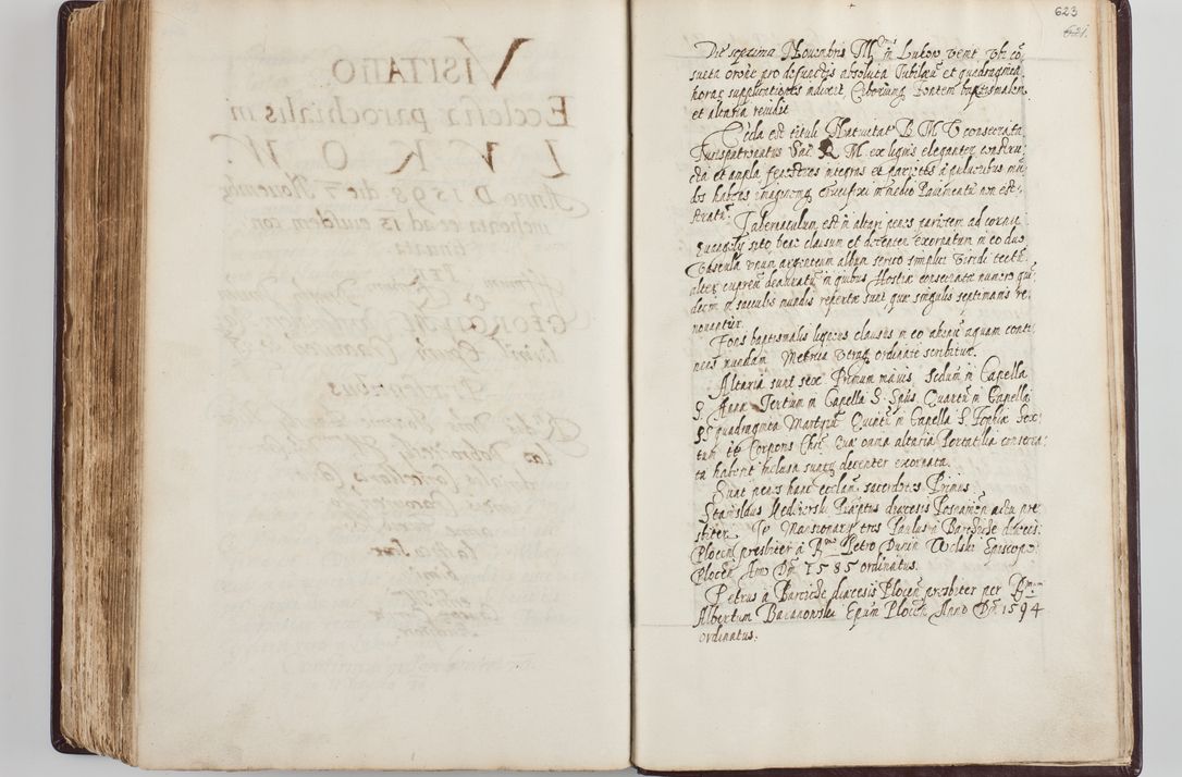 Zdjęcie nr 329 dla obiektu archiwalnego: Visitatio seconda Ecclesiae et Conventus Sacra tituli Corporis Christi Cracoviae in Cazimiria