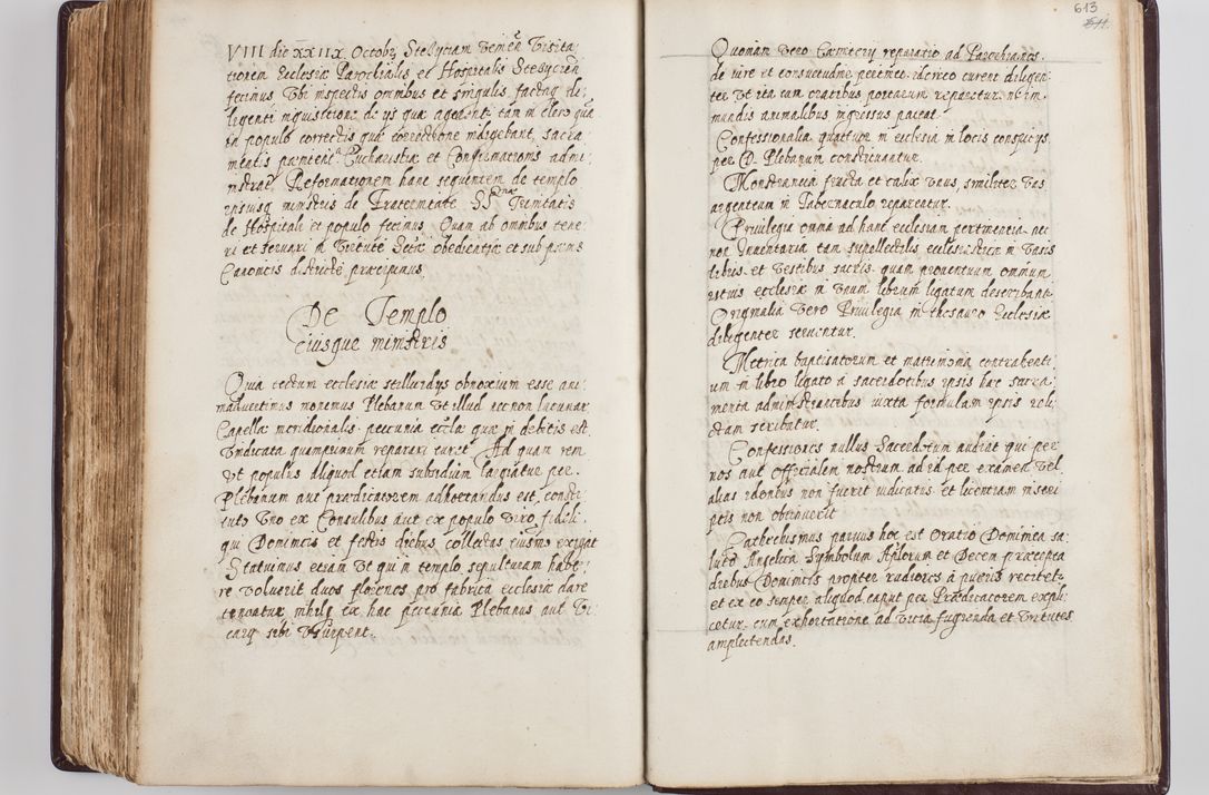 Zdjęcie nr 324 dla obiektu archiwalnego: Visitatio seconda Ecclesiae et Conventus Sacra tituli Corporis Christi Cracoviae in Cazimiria