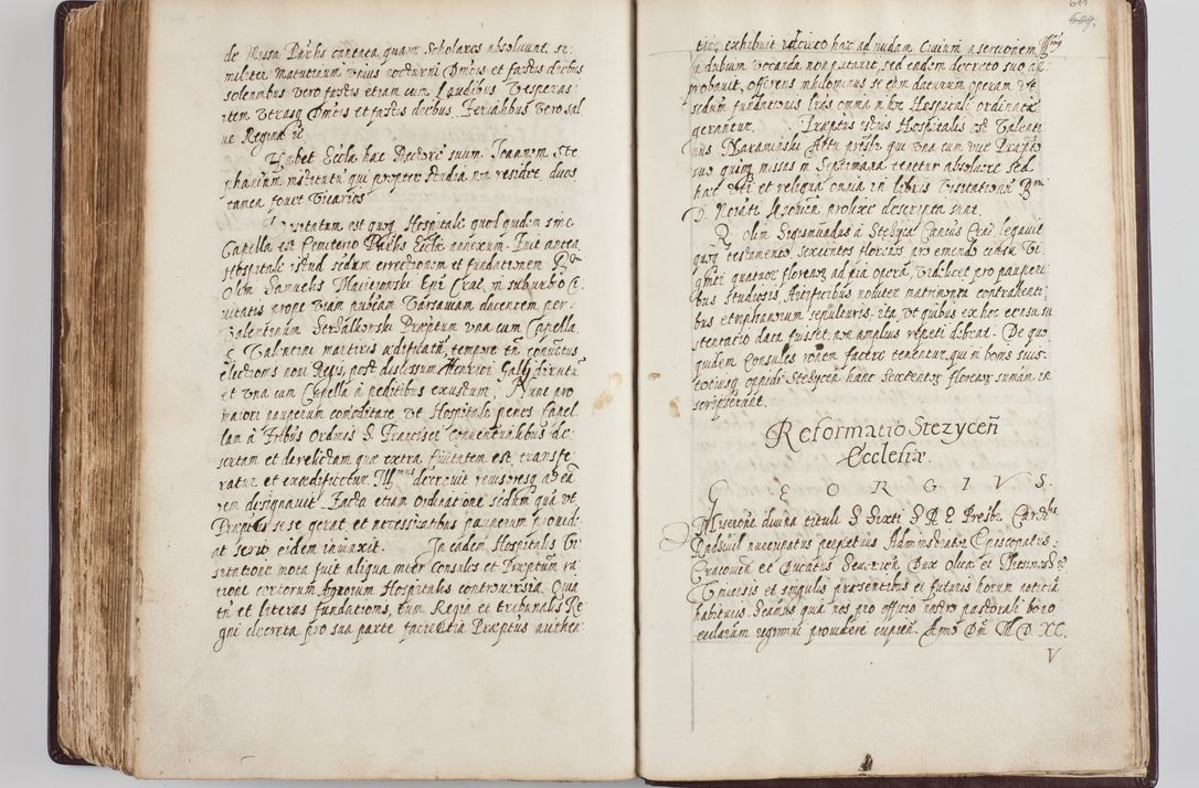 Zdjęcie nr 323 dla obiektu archiwalnego: Visitatio seconda Ecclesiae et Conventus Sacra tituli Corporis Christi Cracoviae in Cazimiria