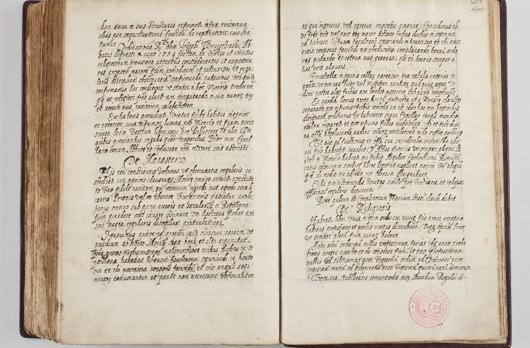 Zdjęcie nr 319 dla obiektu archiwalnego: Visitatio seconda Ecclesiae et Conventus Sacra tituli Corporis Christi Cracoviae in Cazimiria