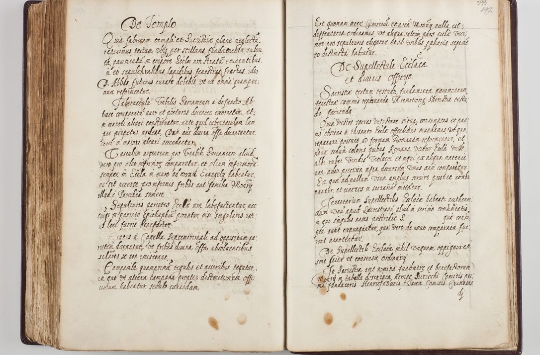 Zdjęcie nr 317 dla obiektu archiwalnego: Visitatio seconda Ecclesiae et Conventus Sacra tituli Corporis Christi Cracoviae in Cazimiria