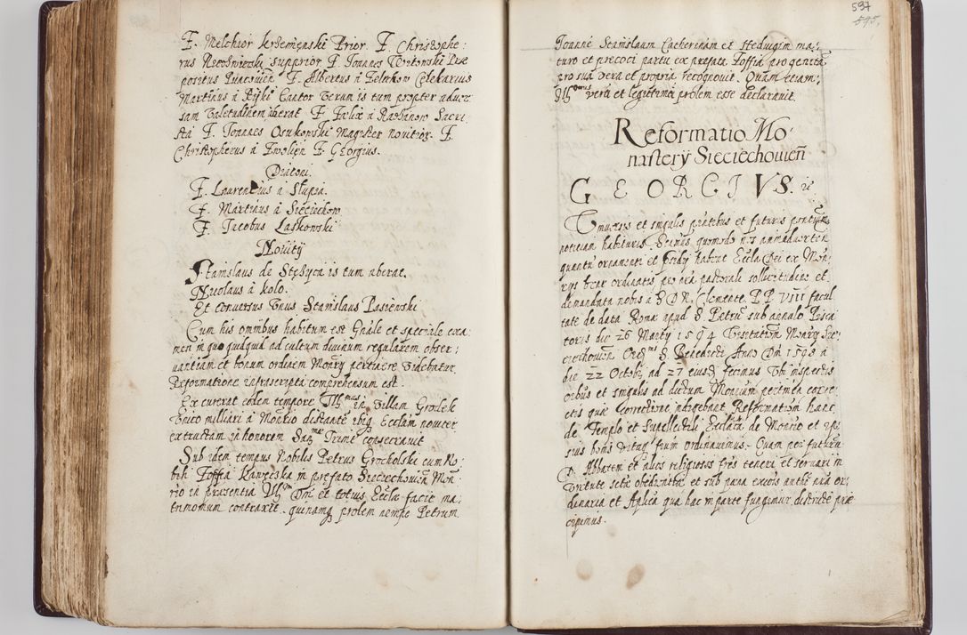 Zdjęcie nr 316 dla obiektu archiwalnego: Visitatio seconda Ecclesiae et Conventus Sacra tituli Corporis Christi Cracoviae in Cazimiria