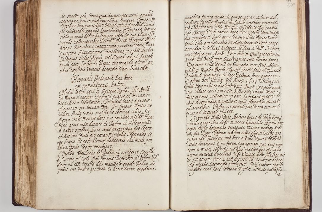 Zdjęcie nr 306 dla obiektu archiwalnego: Visitatio seconda Ecclesiae et Conventus Sacra tituli Corporis Christi Cracoviae in Cazimiria