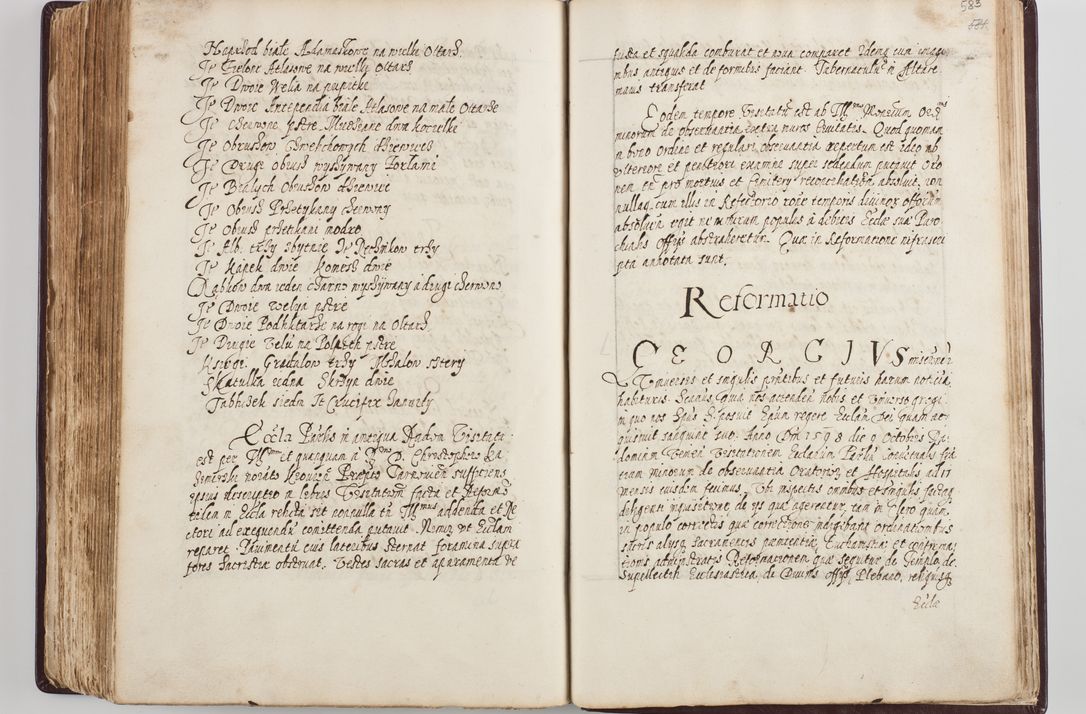 Zdjęcie nr 309 dla obiektu archiwalnego: Visitatio seconda Ecclesiae et Conventus Sacra tituli Corporis Christi Cracoviae in Cazimiria