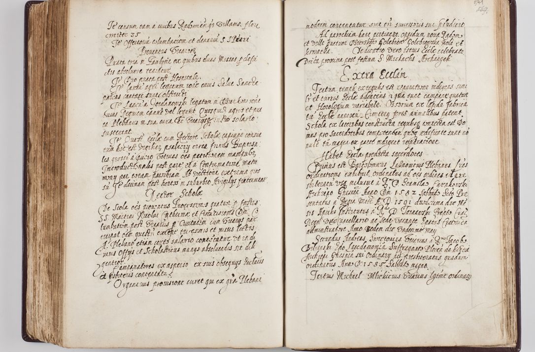 Zdjęcie nr 303 dla obiektu archiwalnego: Visitatio seconda Ecclesiae et Conventus Sacra tituli Corporis Christi Cracoviae in Cazimiria