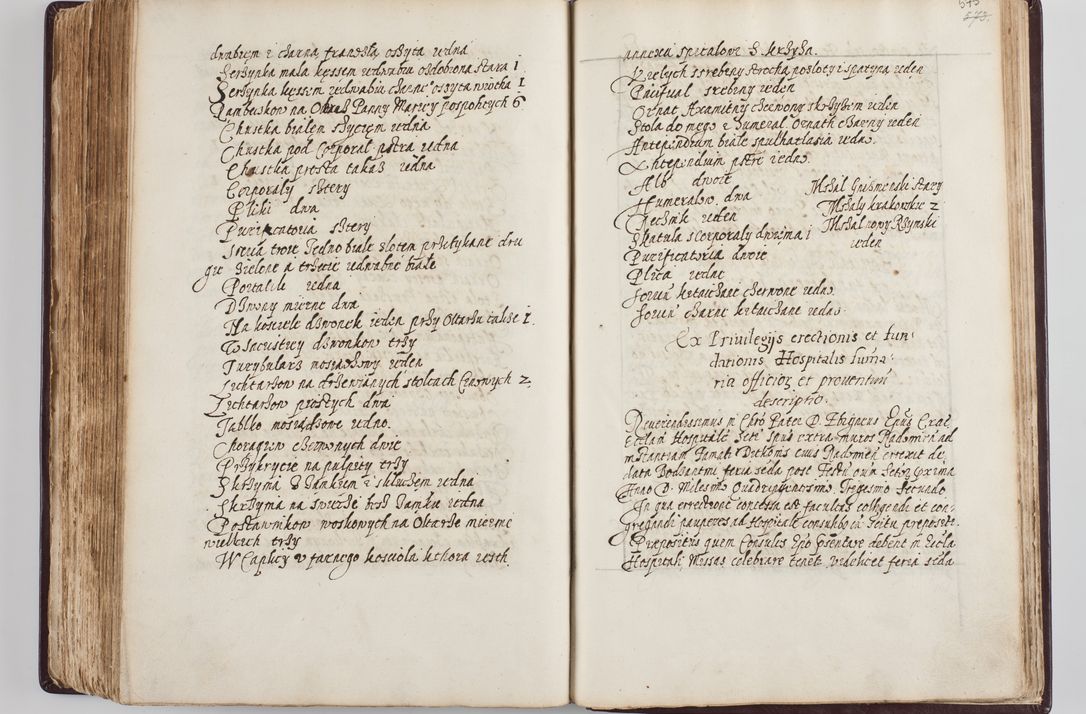 Zdjęcie nr 305 dla obiektu archiwalnego: Visitatio seconda Ecclesiae et Conventus Sacra tituli Corporis Christi Cracoviae in Cazimiria